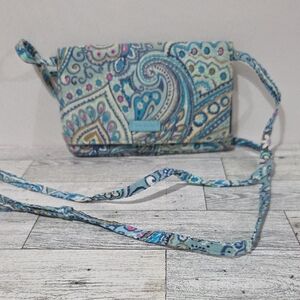 Vera Bradley Daisy Dot Paisley Deluxe Crossbody